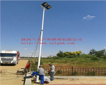 青海球場廣場高桿燈-青海鄂爾多斯廣場照明項目