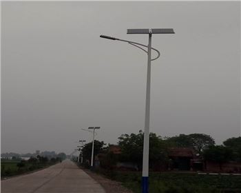 寧夏農村太陽能路燈-寧夏慶陽路燈項目