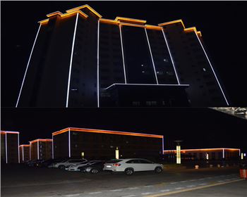 銅川建新煤化廠區亮化工程