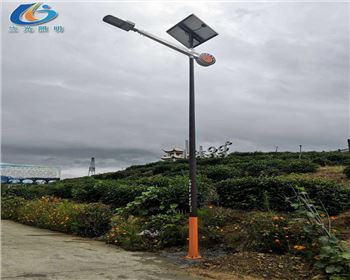 湖北商洛山陽縣金橋茶廠太陽能路燈項目