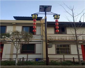 陜西省西安市鄠邑區(qū)唐旗寨仿古太陽(yáng)能路燈項(xiàng)目